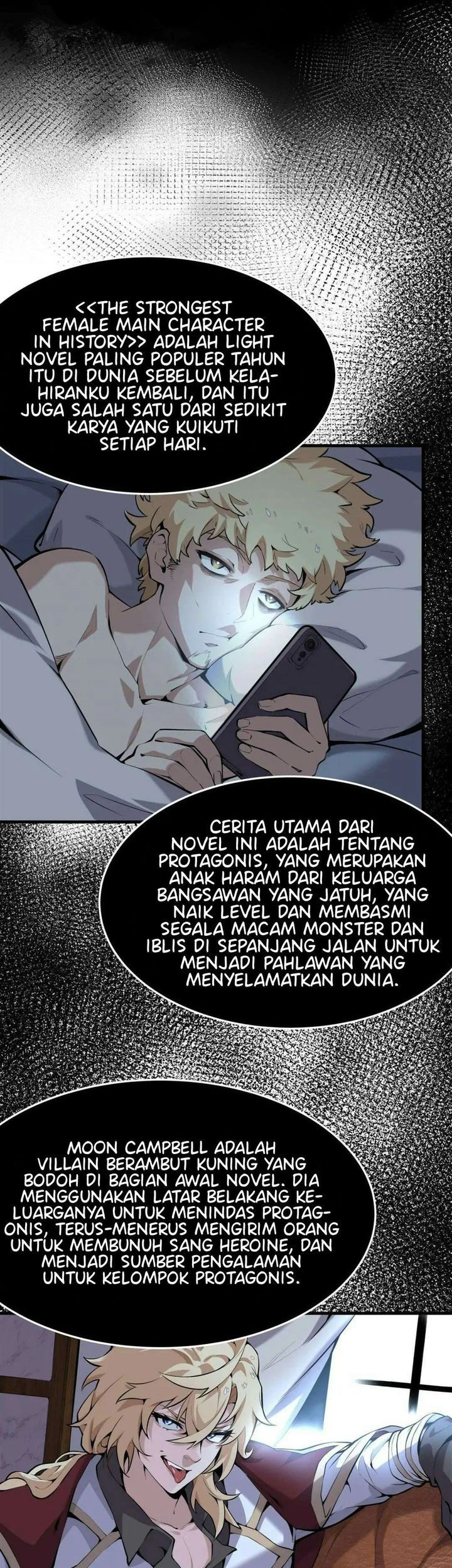 The Yellow Haired Villain In Female Main Characters Novel Wants Happiness Chapter 1 Halaman 23