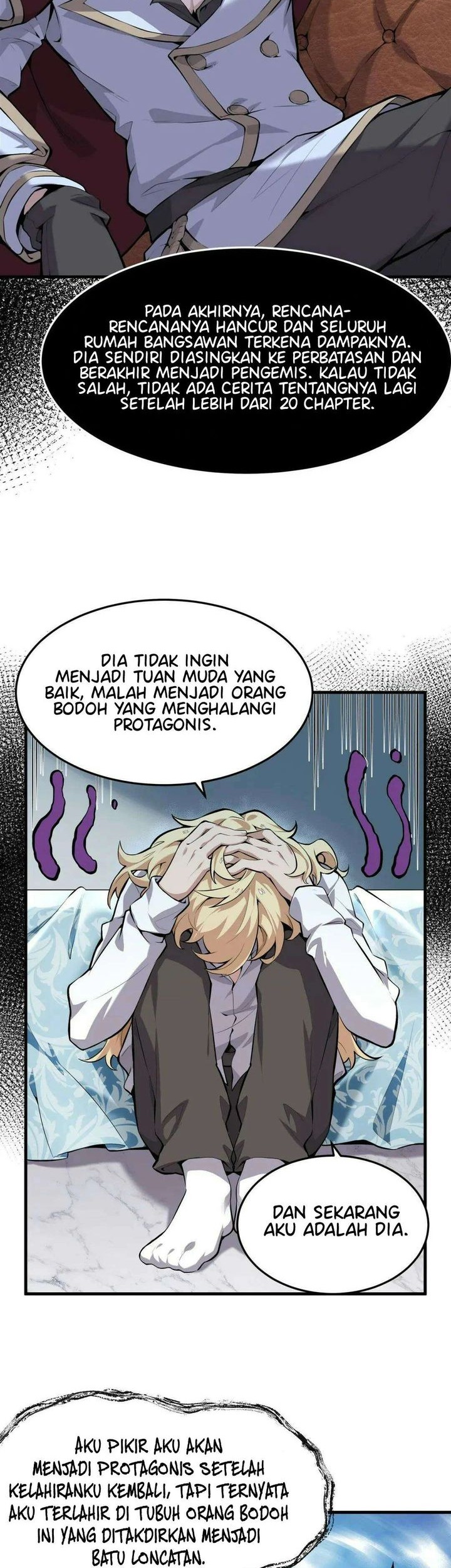 The Yellow Haired Villain In Female Main Characters Novel Wants Happiness Chapter 1 Halaman 25