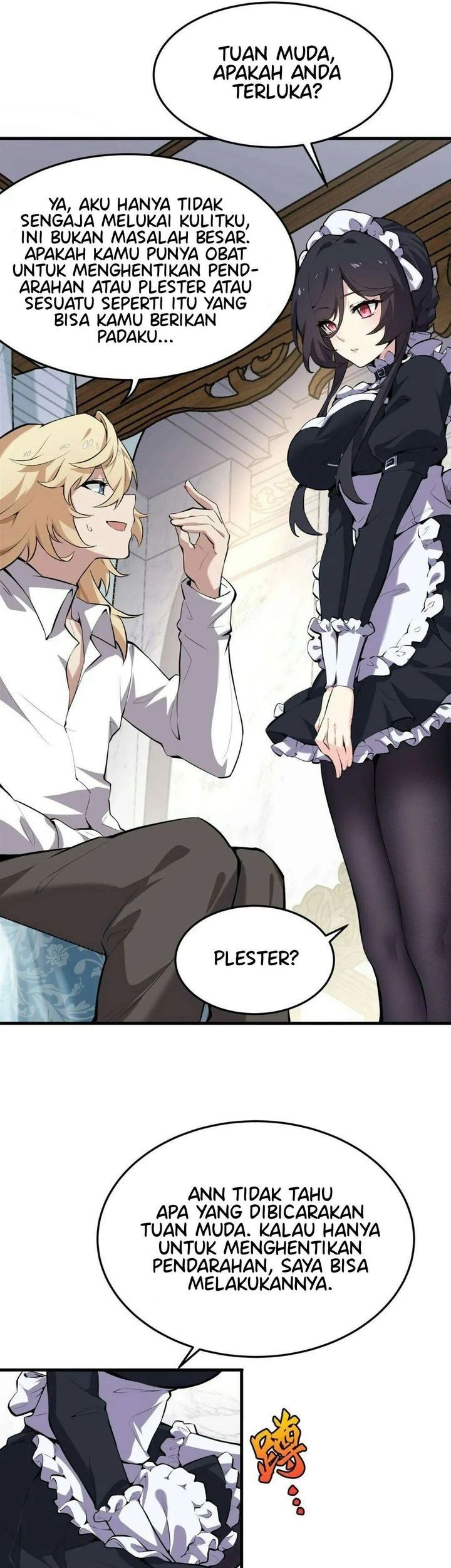 The Yellow Haired Villain In Female Main Characters Novel Wants Happiness Chapter 1 Halaman 31