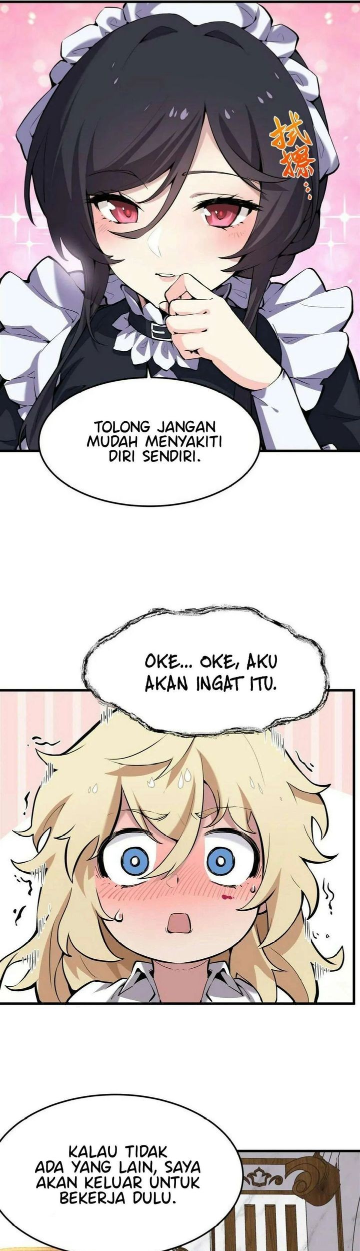 The Yellow Haired Villain In Female Main Characters Novel Wants Happiness Chapter 1 Halaman 34