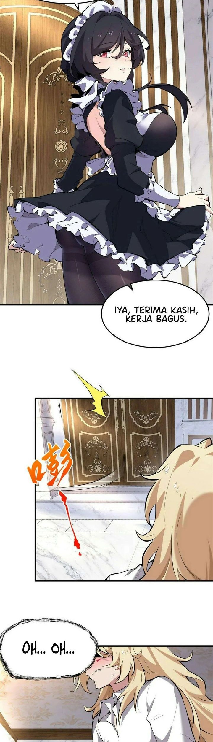 The Yellow Haired Villain In Female Main Characters Novel Wants Happiness Chapter 1 Halaman 35