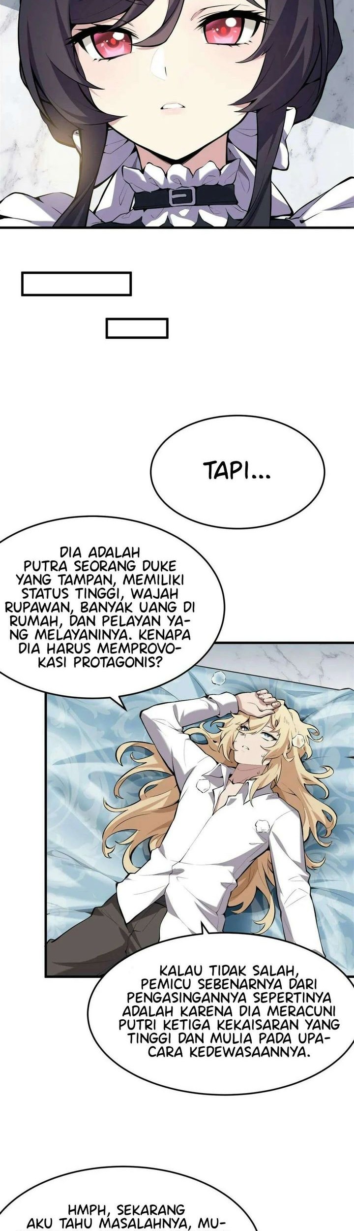 The Yellow Haired Villain In Female Main Characters Novel Wants Happiness Chapter 1 Halaman 38