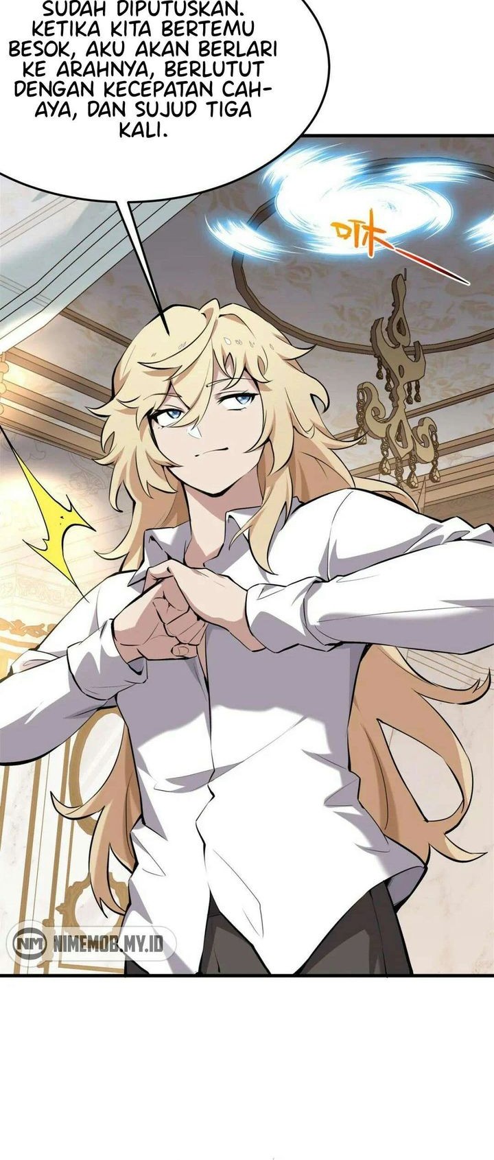 The Yellow Haired Villain In Female Main Characters Novel Wants Happiness Chapter 1 Halaman 45