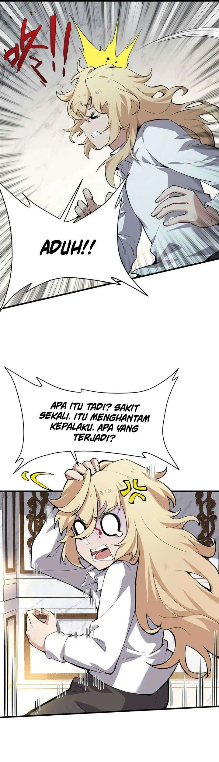 The Yellow Haired Villain In Female Main Characters Novel Wants Happiness Chapter 1 Halaman 46