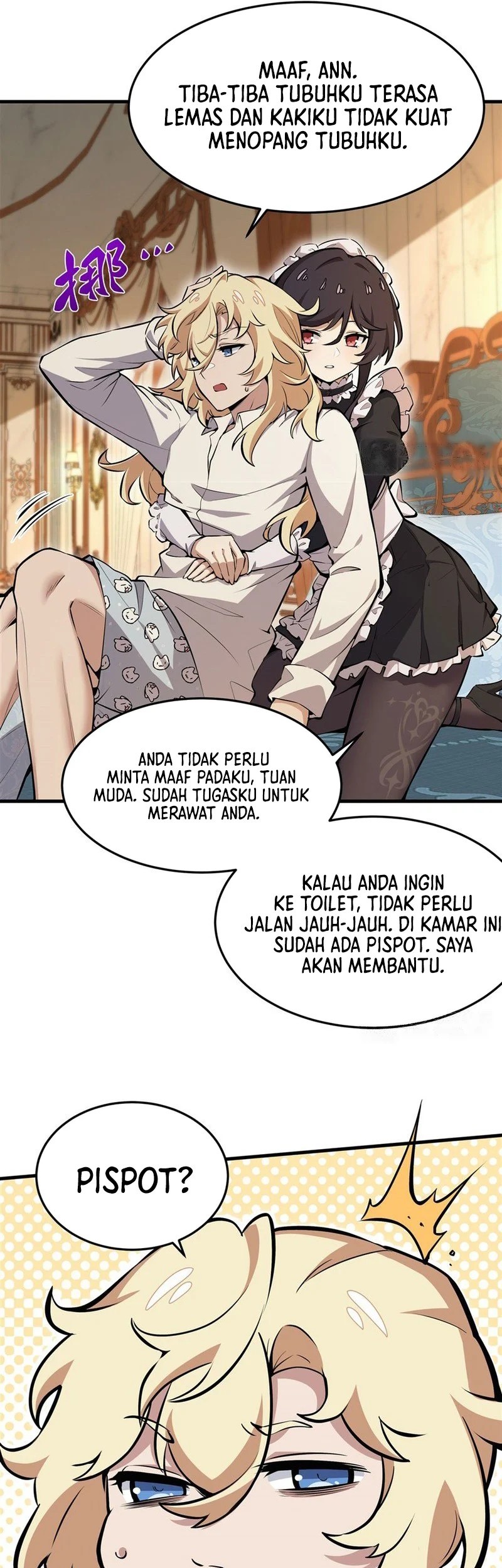 The Yellow Haired Villain In Female Main Characters Novel Wants Happiness Chapter 11 Halaman 7