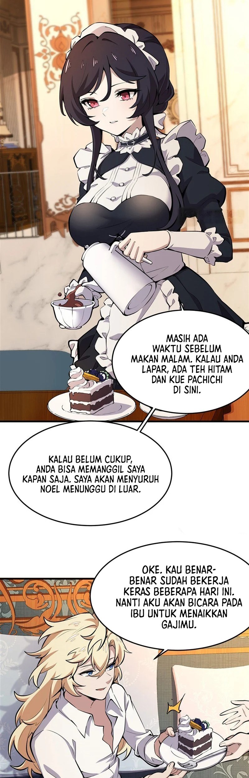 The Yellow Haired Villain In Female Main Characters Novel Wants Happiness Chapter 12 Halaman 4