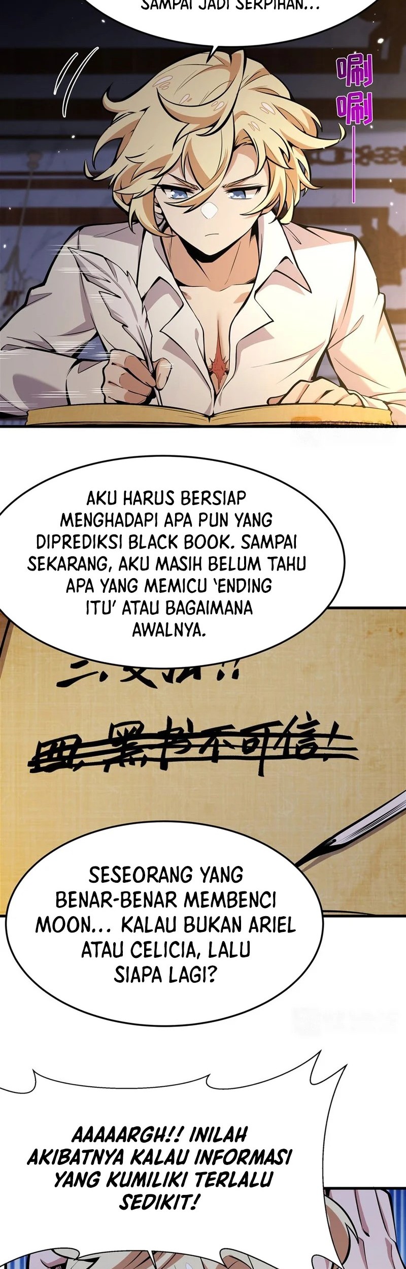 The Yellow Haired Villain In Female Main Characters Novel Wants Happiness Chapter 13 Halaman 5