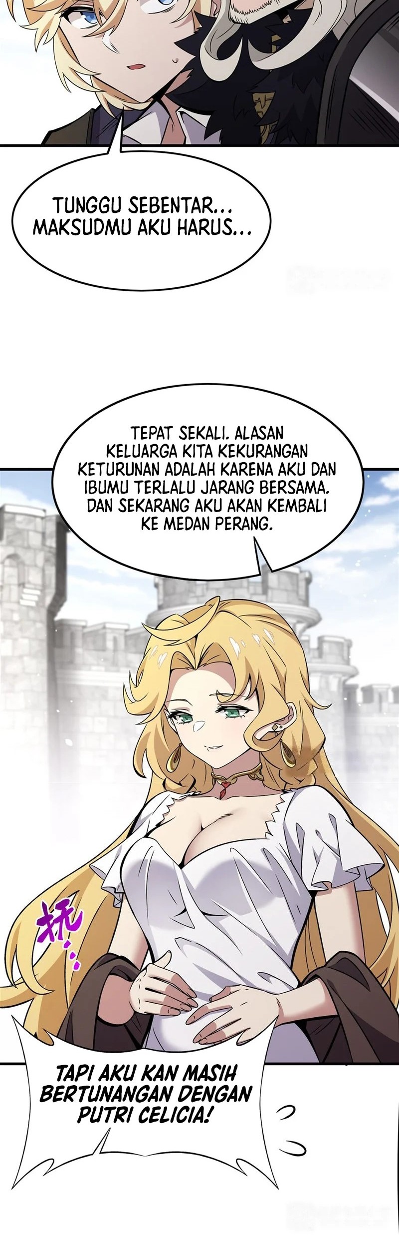The Yellow Haired Villain In Female Main Characters Novel Wants Happiness Chapter 15 Halaman 32