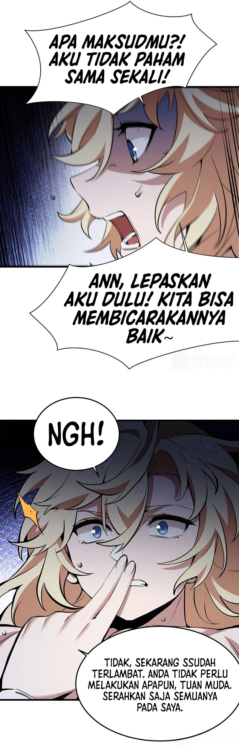 The Yellow Haired Villain In Female Main Characters Novel Wants Happiness Chapter 16 Halaman 34