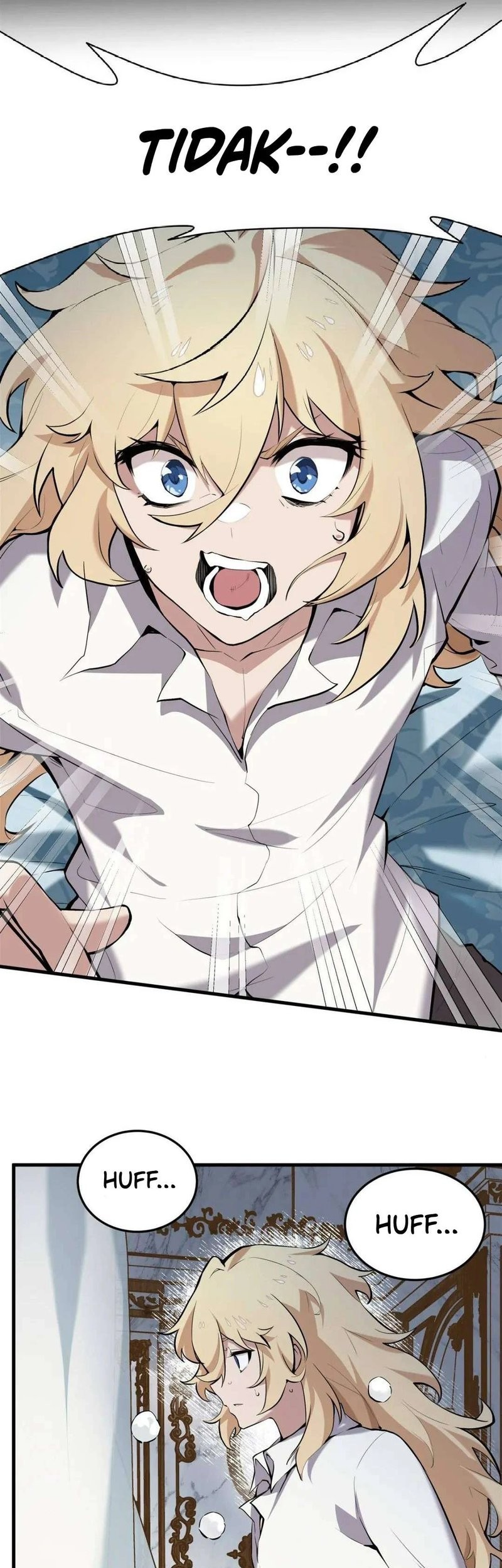The Yellow Haired Villain In Female Main Characters Novel Wants Happiness Chapter 2 Halaman 19