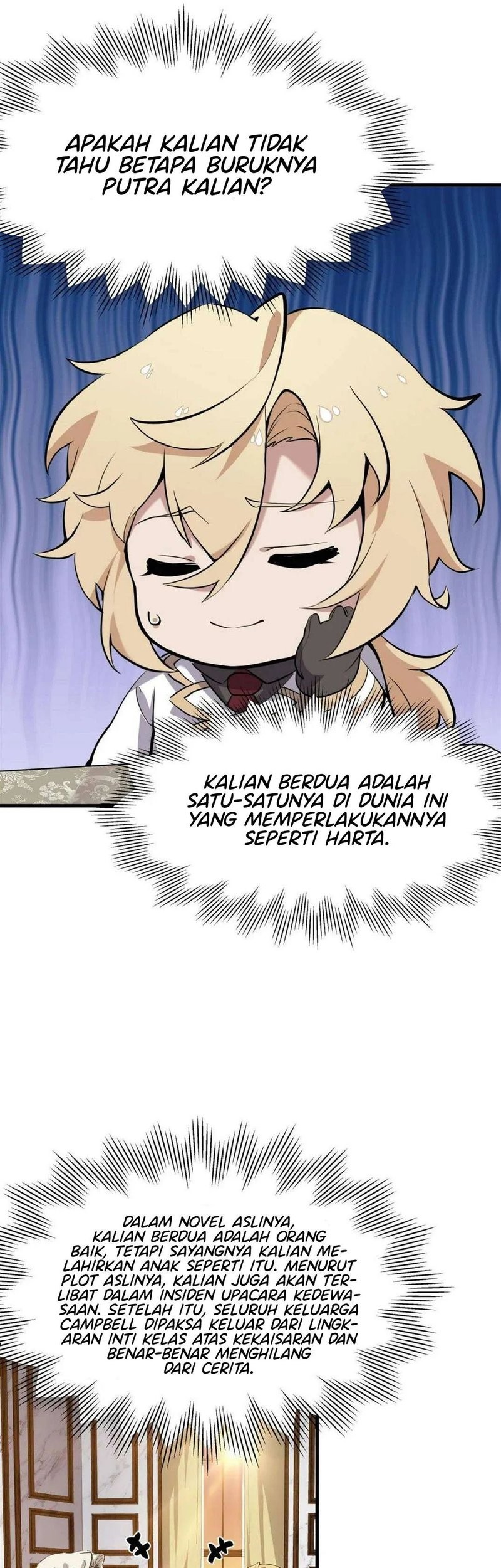 The Yellow Haired Villain In Female Main Characters Novel Wants Happiness Chapter 2 Halaman 37