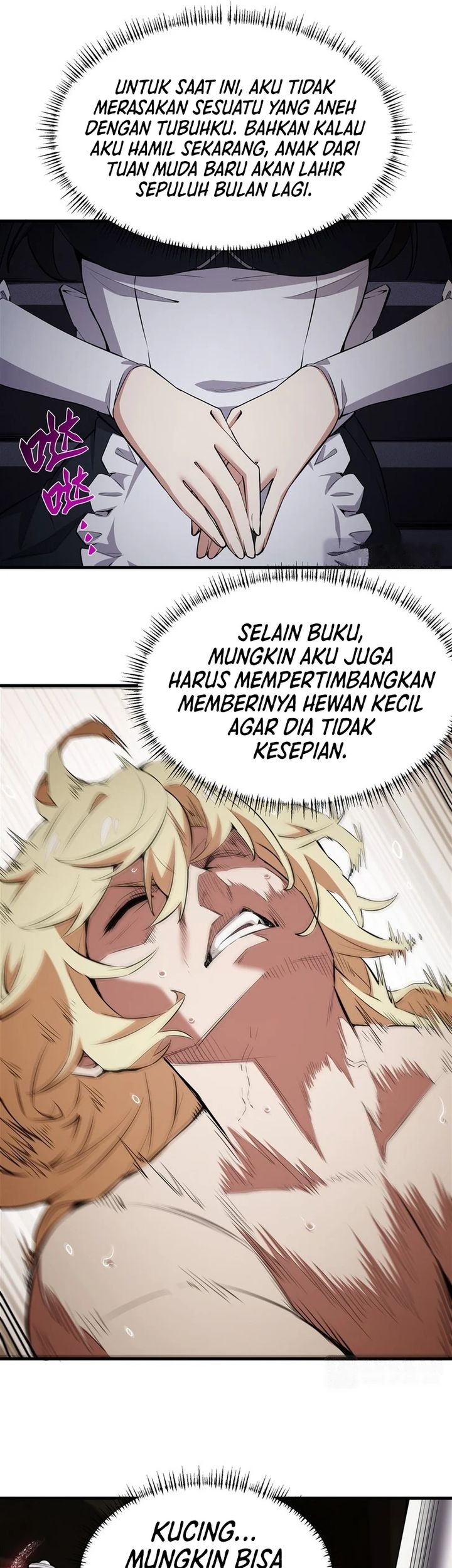 The Yellow Haired Villain In Female Main Characters Novel Wants Happiness Chapter 24 Halaman 23