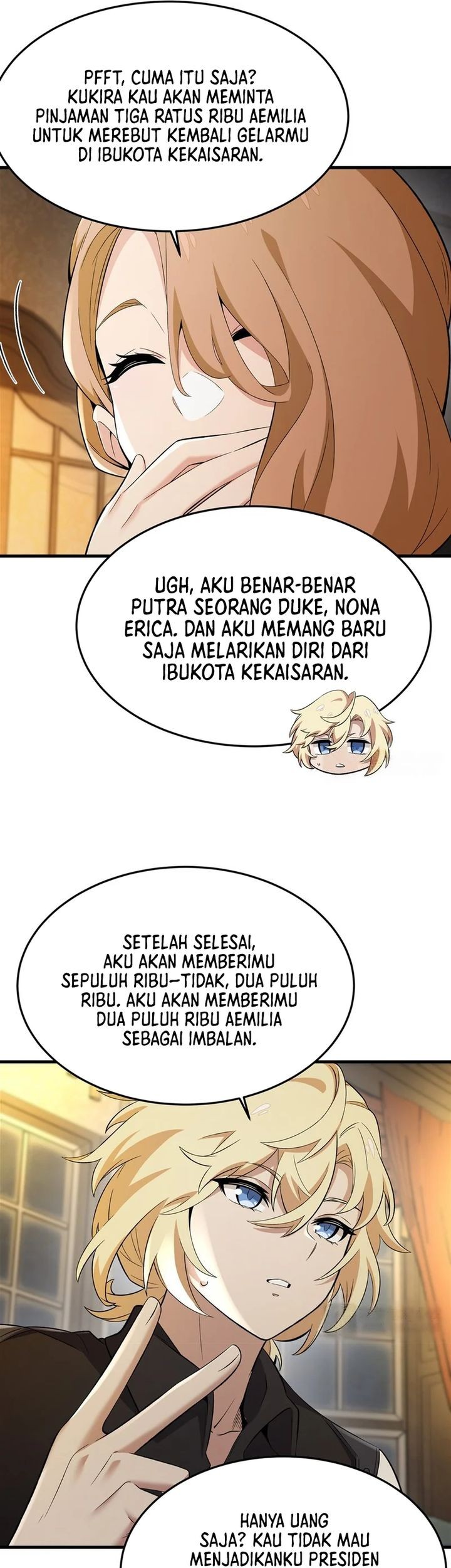 The Yellow Haired Villain In Female Main Characters Novel Wants Happiness Chapter 27 Halaman 27