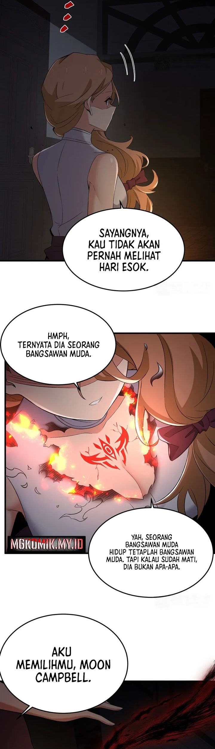 The Yellow Haired Villain In Female Main Characters Novel Wants Happiness Chapter 27 Halaman 37