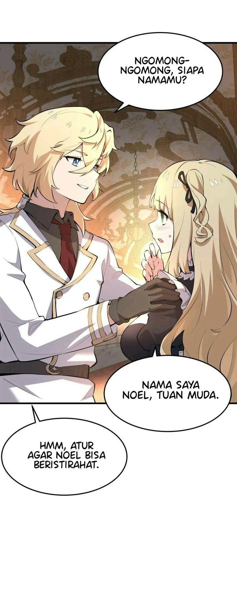 The Yellow Haired Villain In Female Main Characters Novel Wants Happiness Chapter 3 Halaman 12