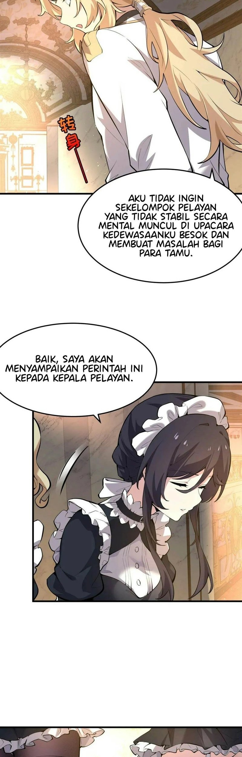 The Yellow Haired Villain In Female Main Characters Novel Wants Happiness Chapter 3 Halaman 14