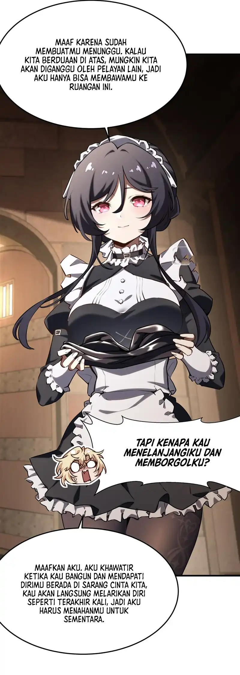 The Yellow Haired Villain In Female Main Characters Novel Wants Happiness Chapter 38 Halaman 31