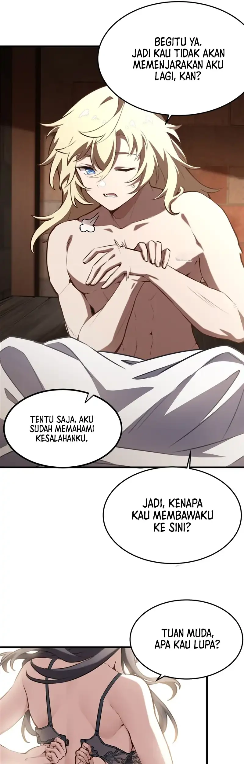 The Yellow Haired Villain In Female Main Characters Novel Wants Happiness Chapter 38 Halaman 32