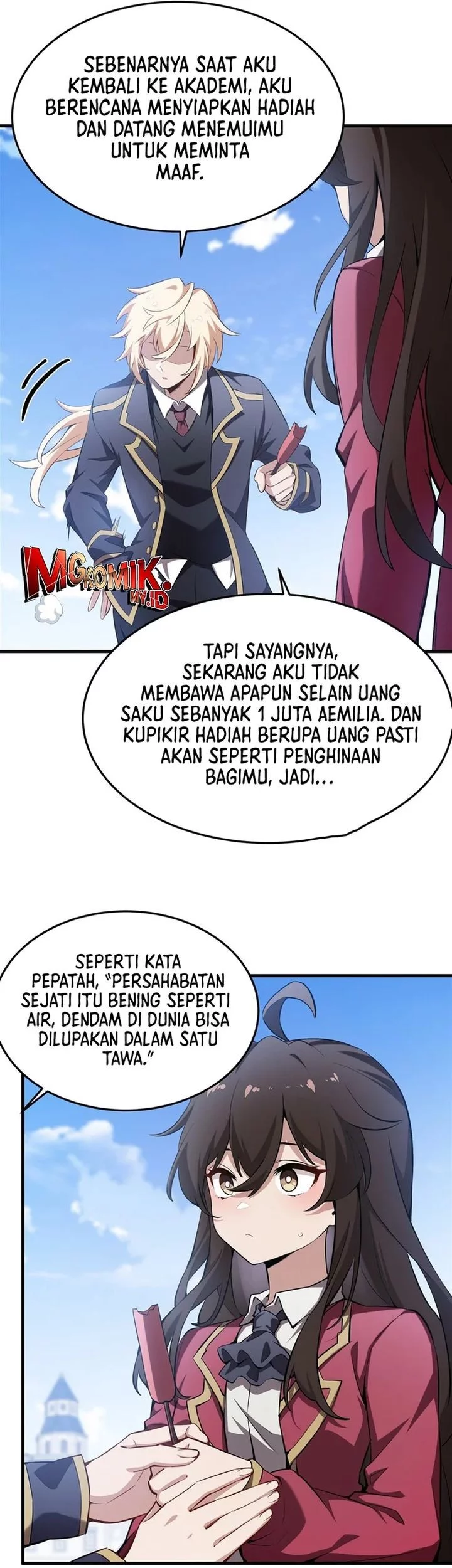 The Yellow Haired Villain In Female Main Characters Novel Wants Happiness Chapter 41 Halaman 27