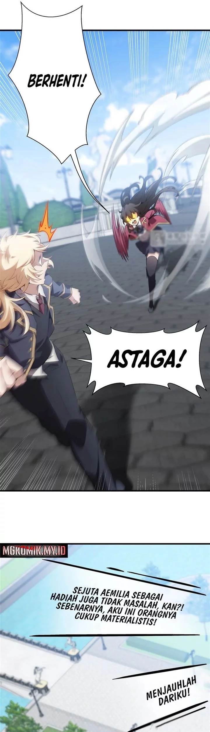 The Yellow Haired Villain In Female Main Characters Novel Wants Happiness Chapter 41 Halaman 33
