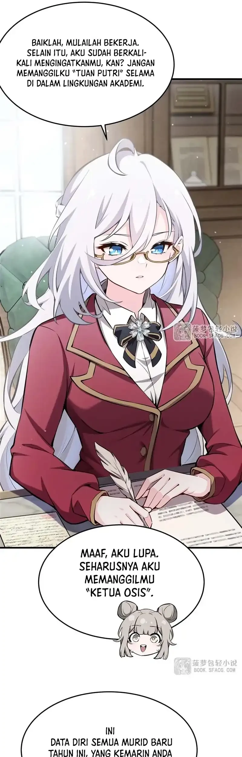 The Yellow Haired Villain In Female Main Characters Novel Wants Happiness Chapter 44 Halaman 18