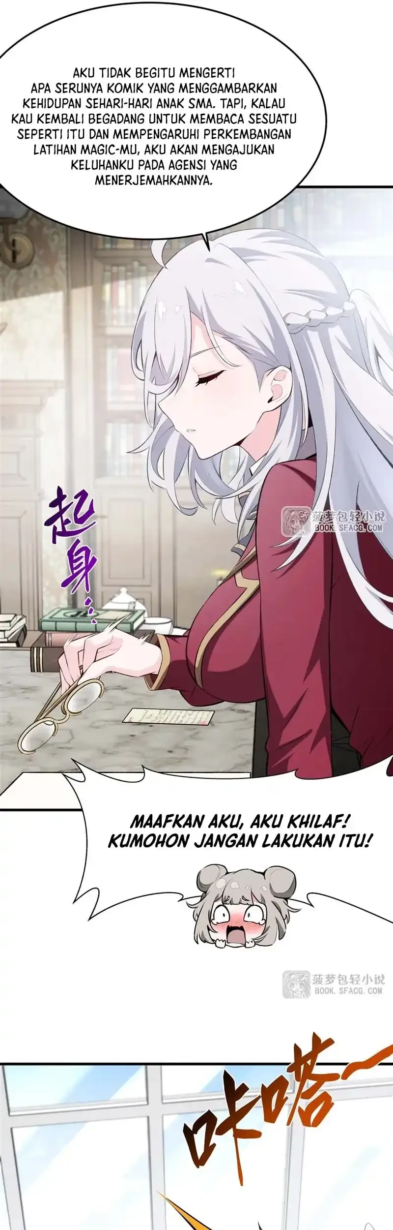 The Yellow Haired Villain In Female Main Characters Novel Wants Happiness Chapter 44 Halaman 22
