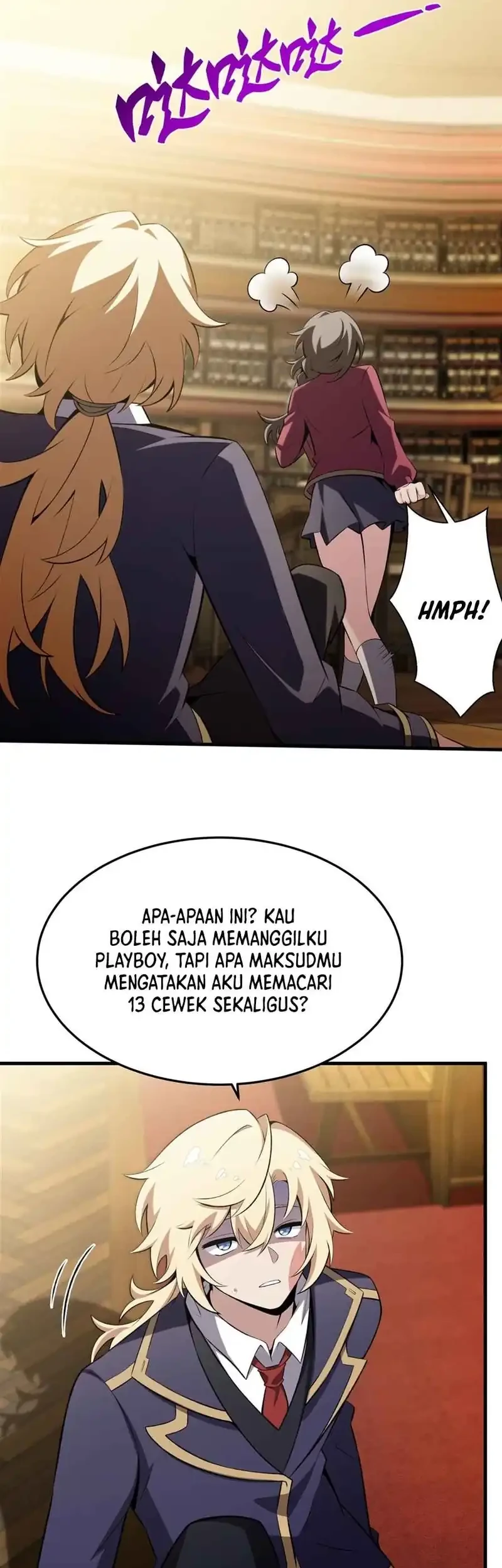 The Yellow Haired Villain In Female Main Characters Novel Wants Happiness Chapter 47 Halaman 19