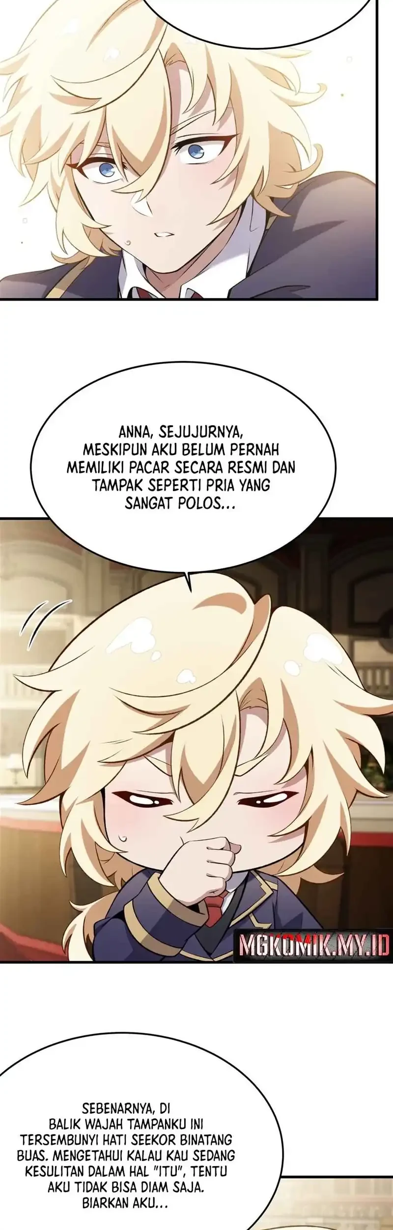 The Yellow Haired Villain In Female Main Characters Novel Wants Happiness Chapter 48 Halaman 7
