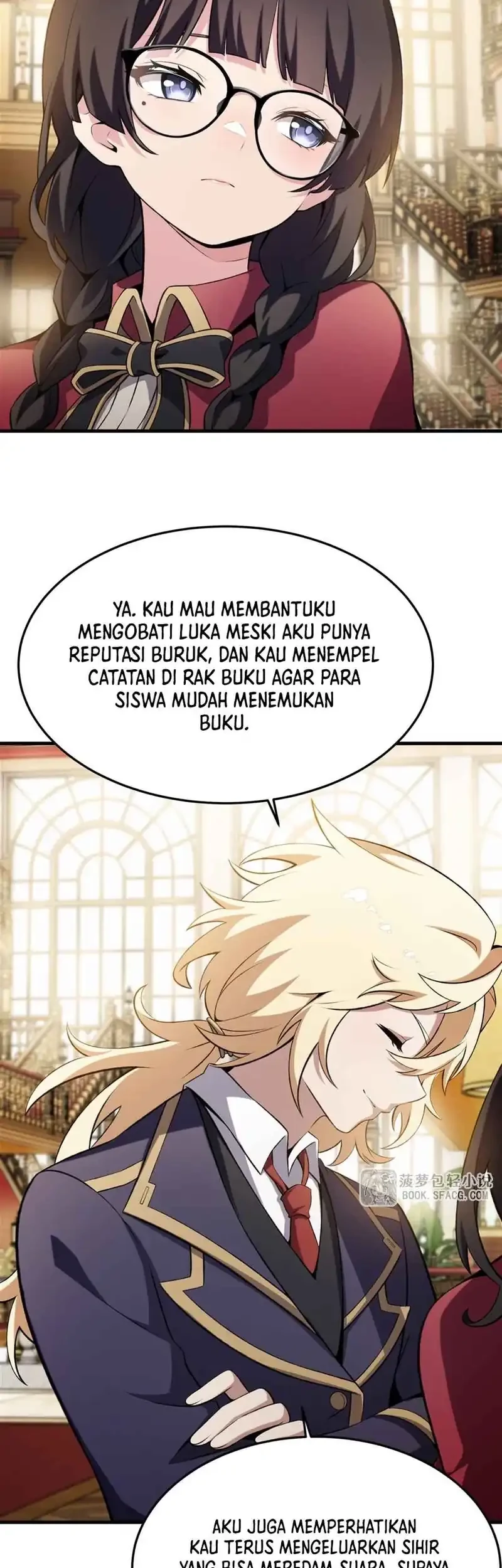 The Yellow Haired Villain In Female Main Characters Novel Wants Happiness Chapter 48 Halaman 15