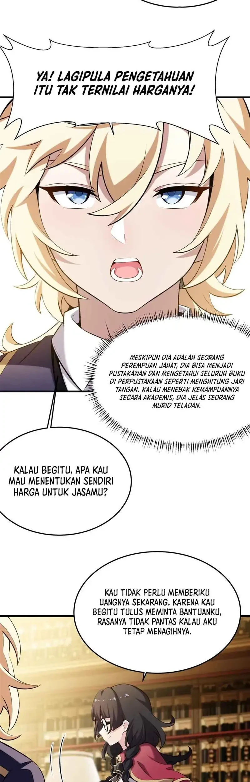 The Yellow Haired Villain In Female Main Characters Novel Wants Happiness Chapter 48 Halaman 23
