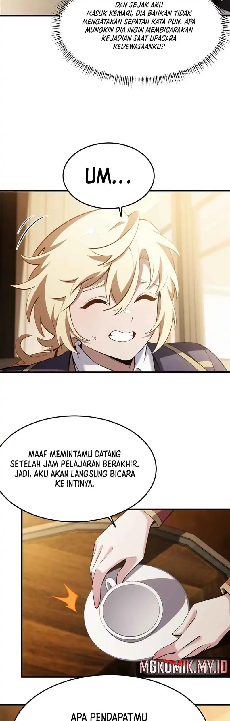 The Yellow Haired Villain In Female Main Characters Novel Wants Happiness Chapter 49 Halaman 9