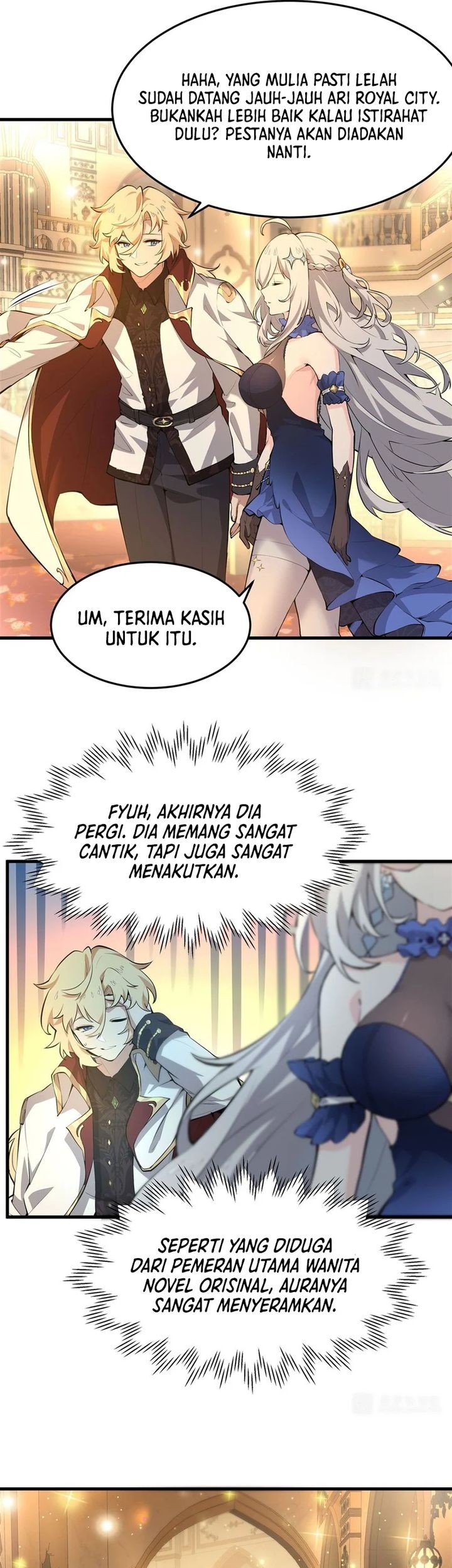 The Yellow Haired Villain In Female Main Characters Novel Wants Happiness Chapter 5 Halaman 7