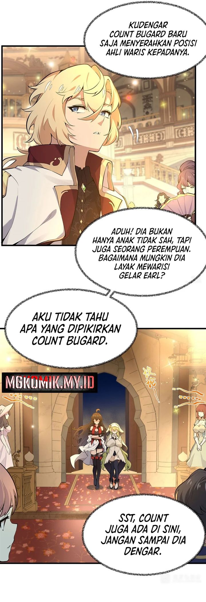 The Yellow Haired Villain In Female Main Characters Novel Wants Happiness Chapter 5 Halaman 11