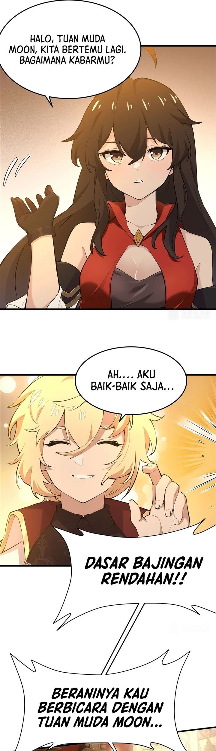 The Yellow Haired Villain In Female Main Characters Novel Wants Happiness Chapter 5 Halaman 14