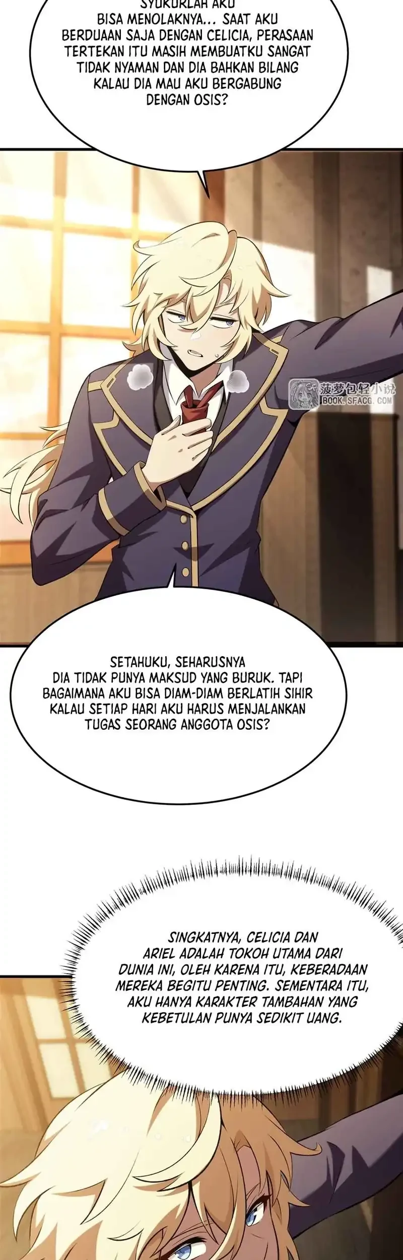 The Yellow Haired Villain In Female Main Characters Novel Wants Happiness Chapter 50 Halaman 7