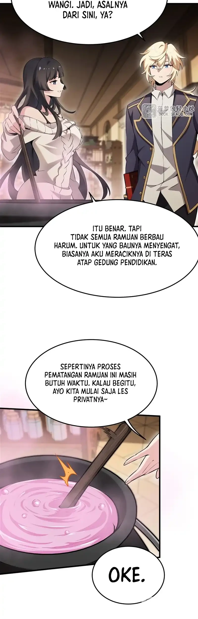 The Yellow Haired Villain In Female Main Characters Novel Wants Happiness Chapter 53 Halaman 29