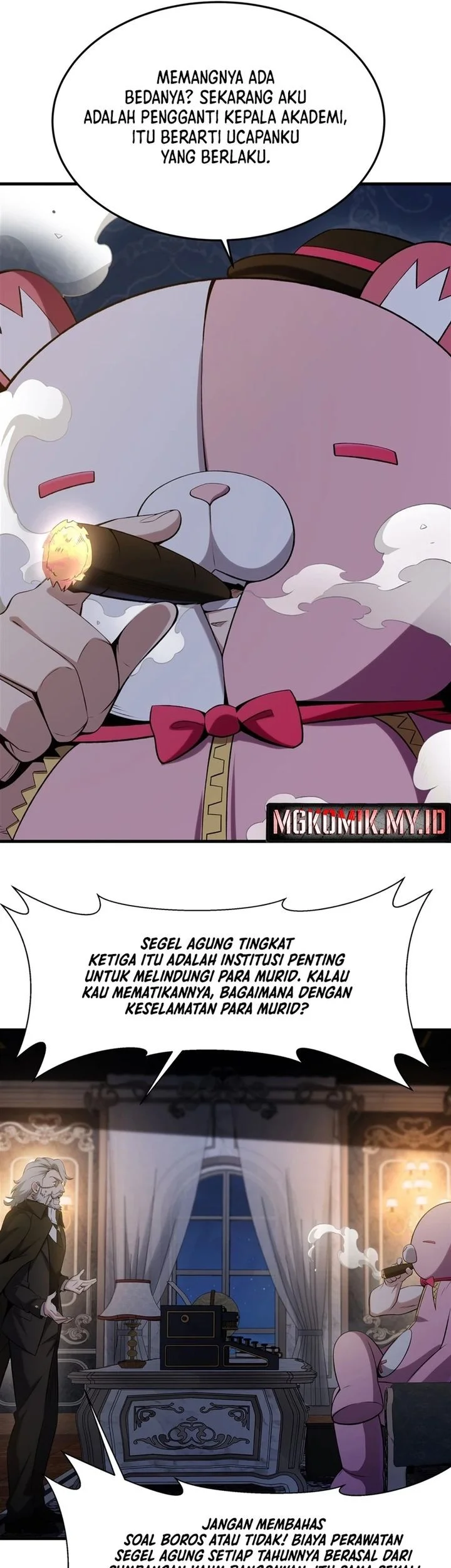 The Yellow Haired Villain In Female Main Characters Novel Wants Happiness Chapter 54 Halaman 27