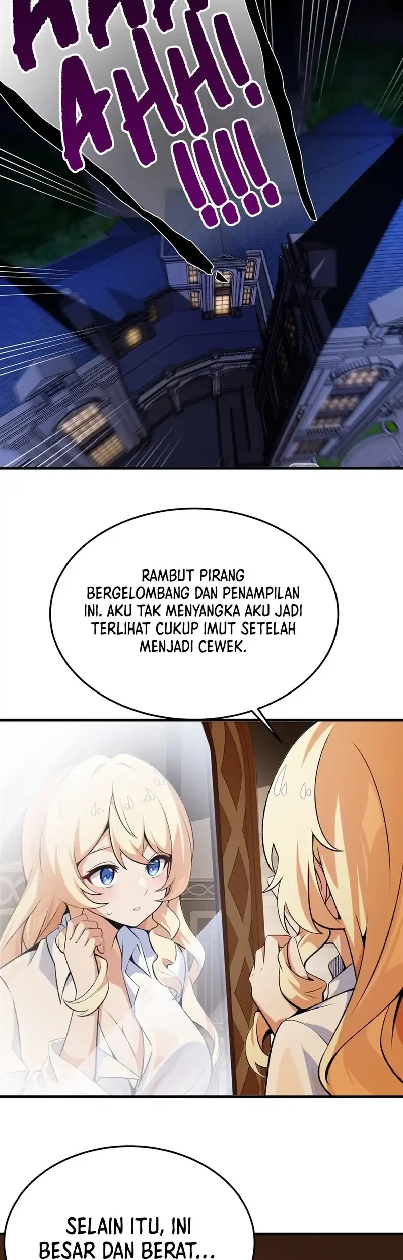 The Yellow Haired Villain In Female Main Characters Novel Wants Happiness Chapter 56 Halaman 19