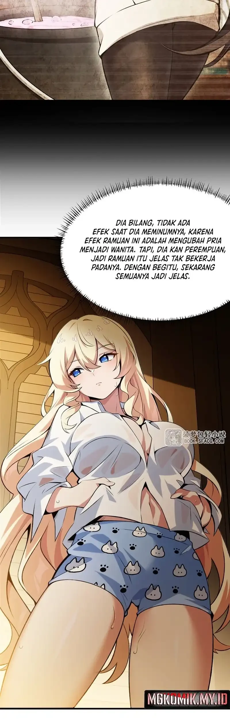 The Yellow Haired Villain In Female Main Characters Novel Wants Happiness Chapter 56 Halaman 23