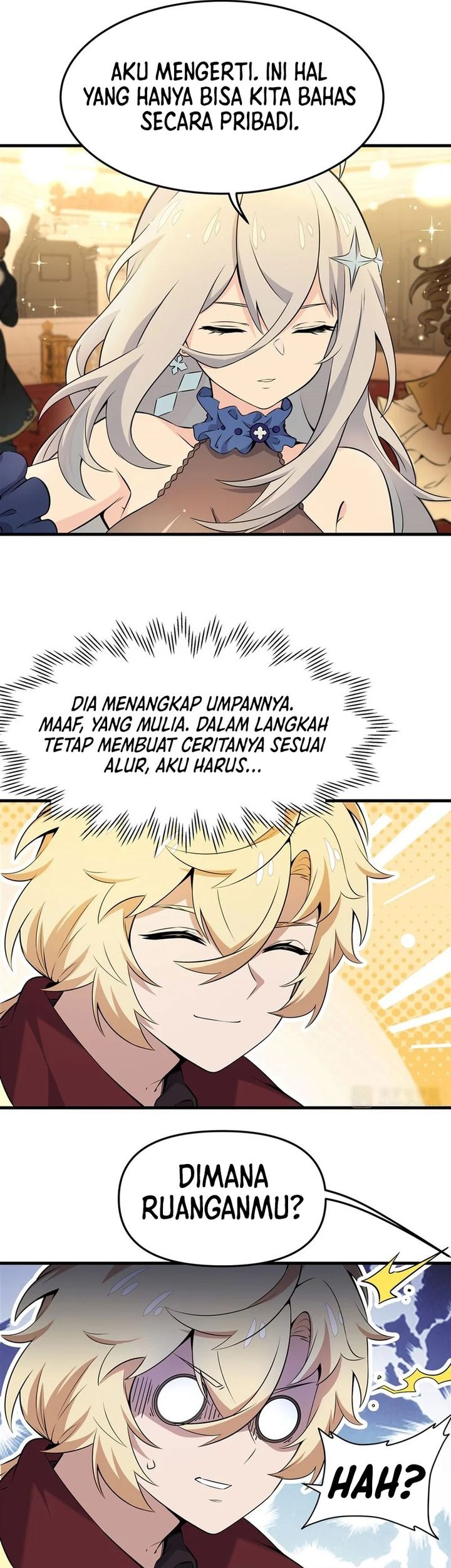 The Yellow Haired Villain In Female Main Characters Novel Wants Happiness Chapter 6 Halaman 5