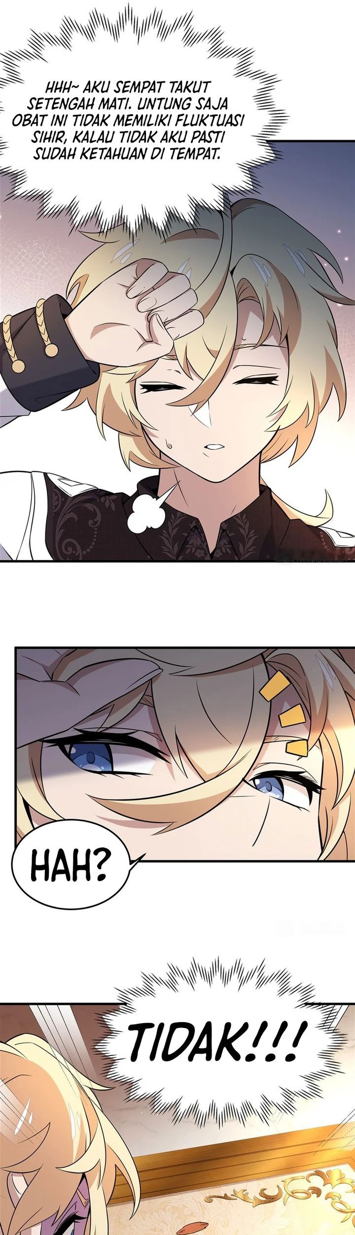 The Yellow Haired Villain In Female Main Characters Novel Wants Happiness Chapter 6 Halaman 19