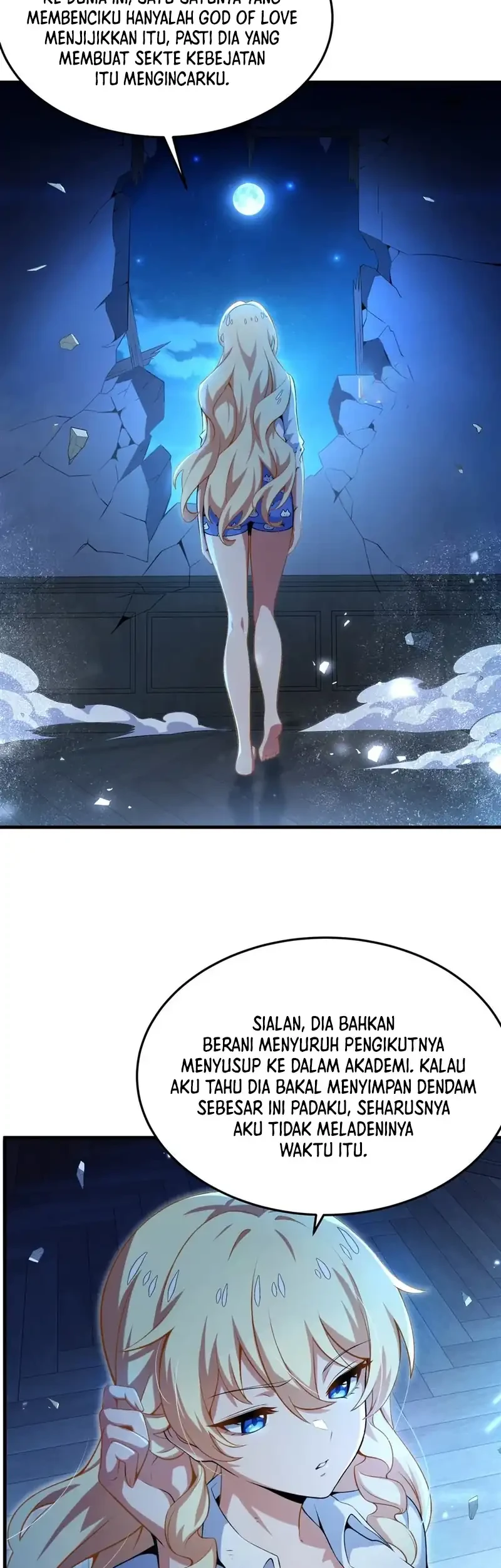 The Yellow Haired Villain In Female Main Characters Novel Wants Happiness Chapter 60 Halaman 3