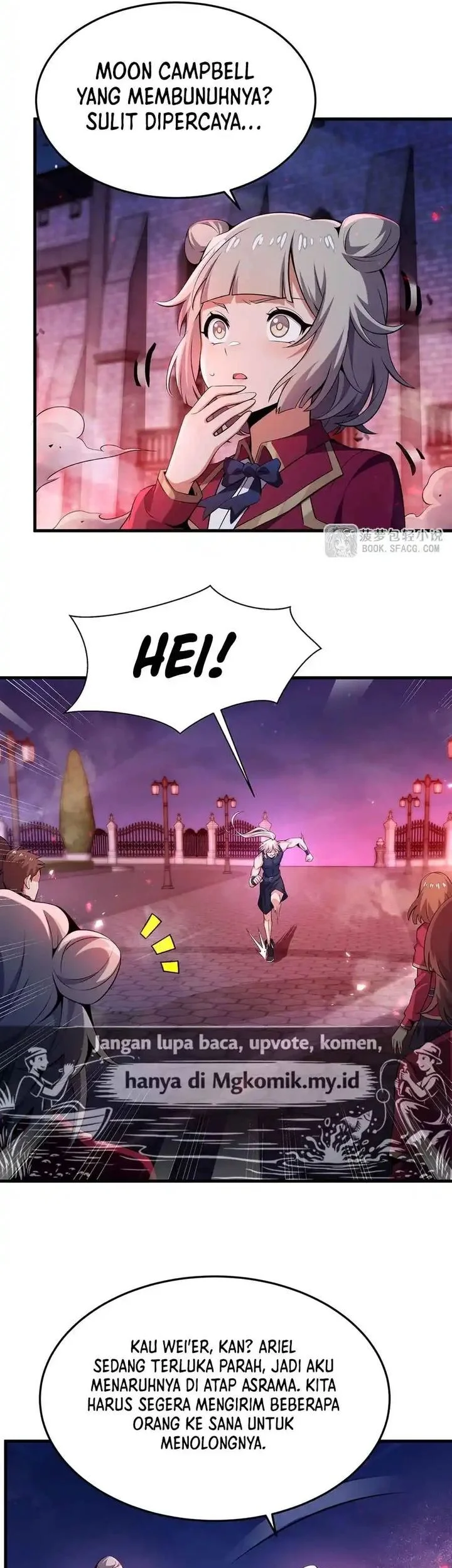The Yellow Haired Villain In Female Main Characters Novel Wants Happiness Chapter 64 Halaman 29