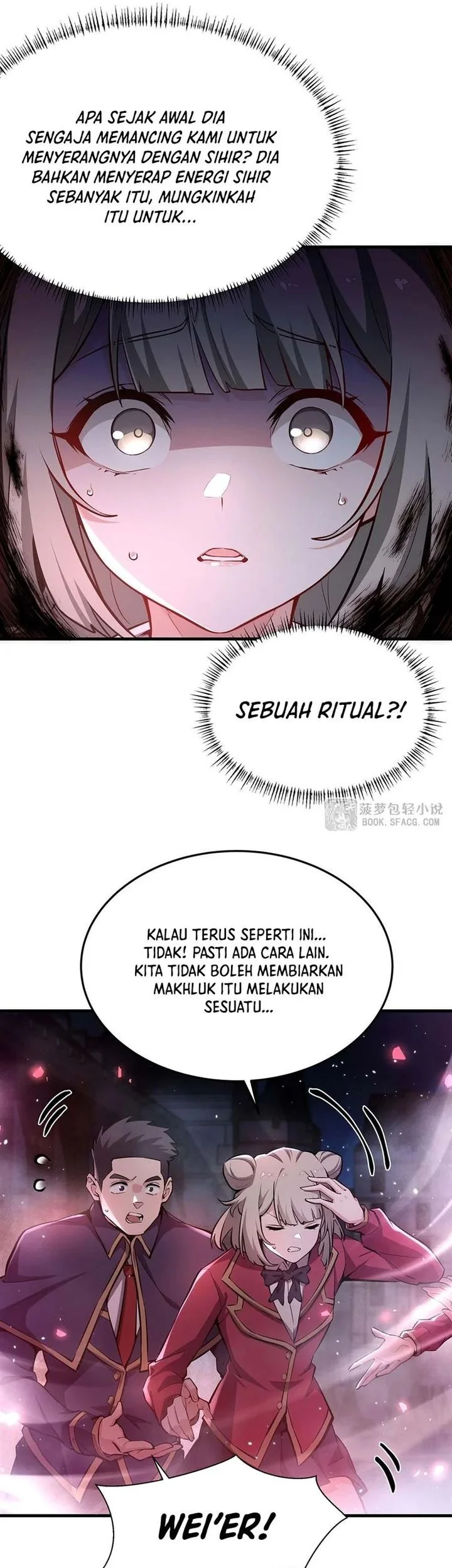 The Yellow Haired Villain In Female Main Characters Novel Wants Happiness Chapter 65 Halaman 9