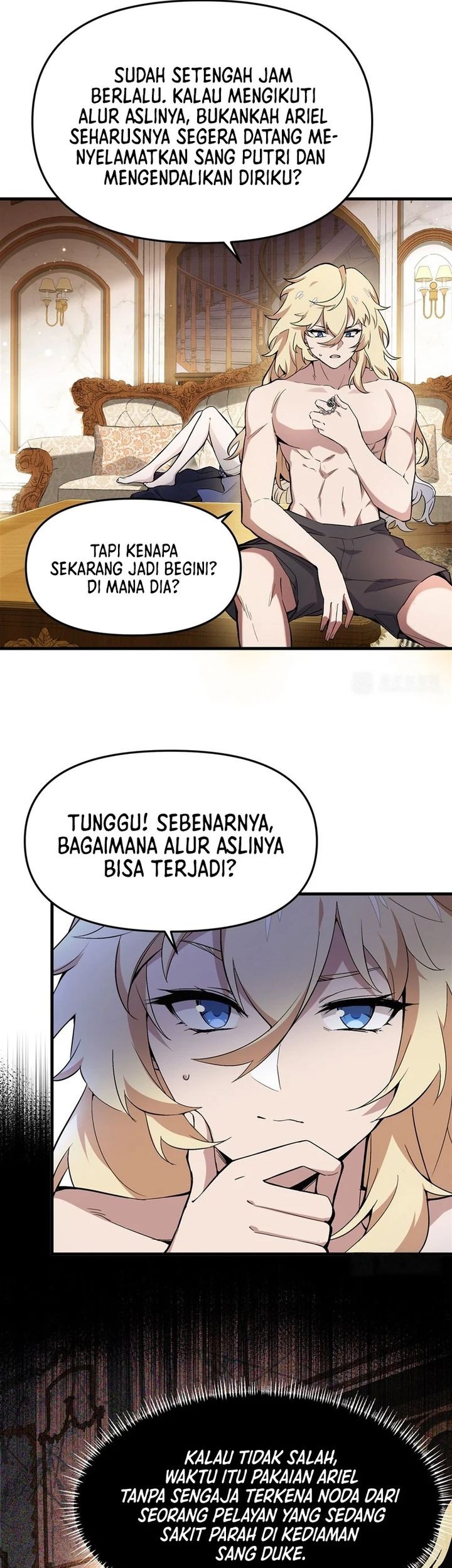 The Yellow Haired Villain In Female Main Characters Novel Wants Happiness Chapter 7 Halaman 3