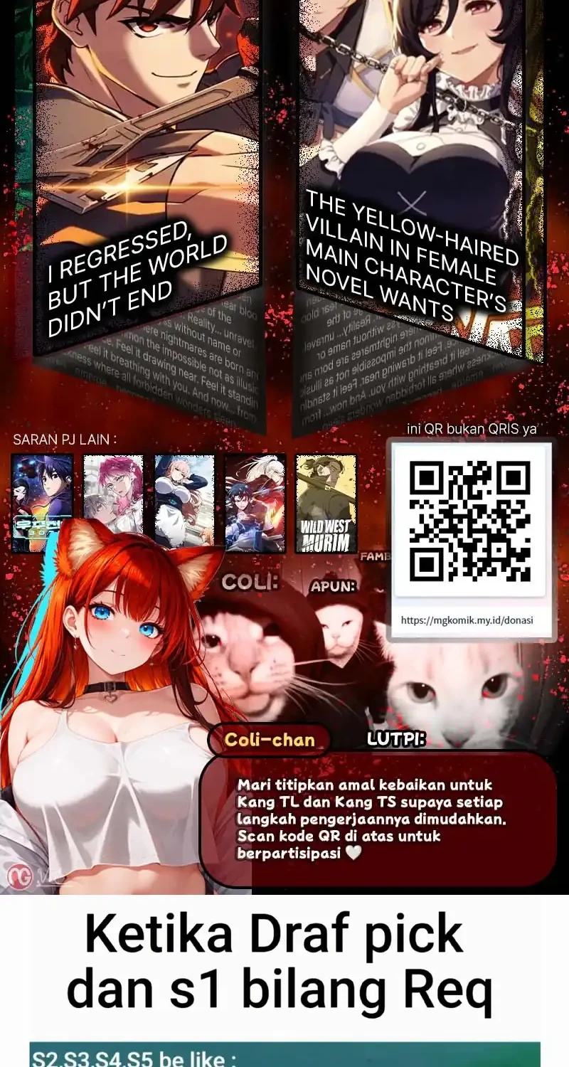 The Yellow Haired Villain In Female Main Characters Novel Wants Happiness Chapter 71 Halaman 38