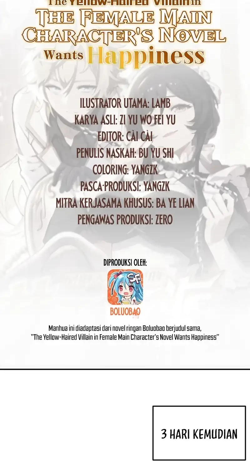 The Yellow Haired Villain In Female Main Characters Novel Wants Happiness Chapter 72 Halaman 2