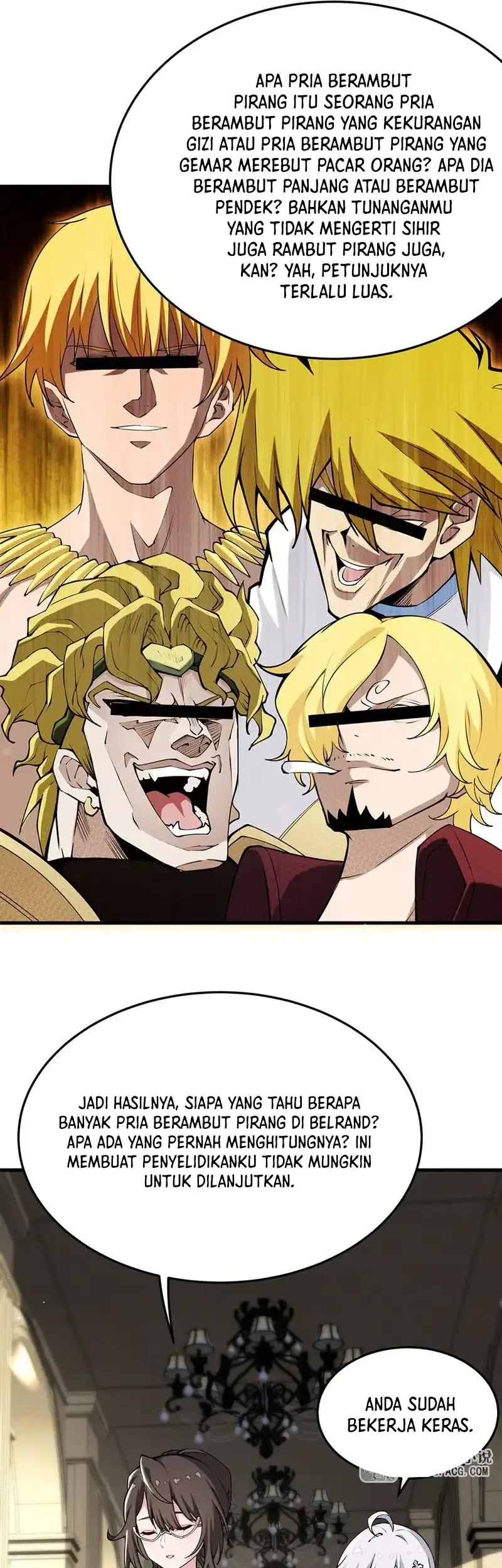 The Yellow Haired Villain In Female Main Characters Novel Wants Happiness Chapter 73 Halaman 7