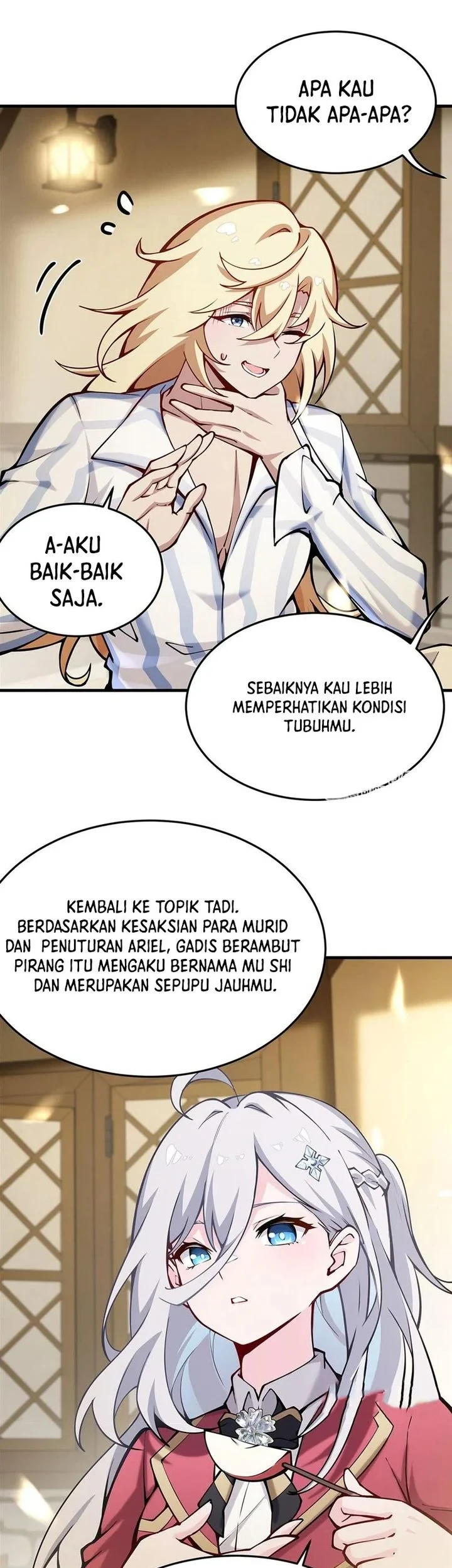 The Yellow Haired Villain In Female Main Characters Novel Wants Happiness Chapter 74 Halaman 16