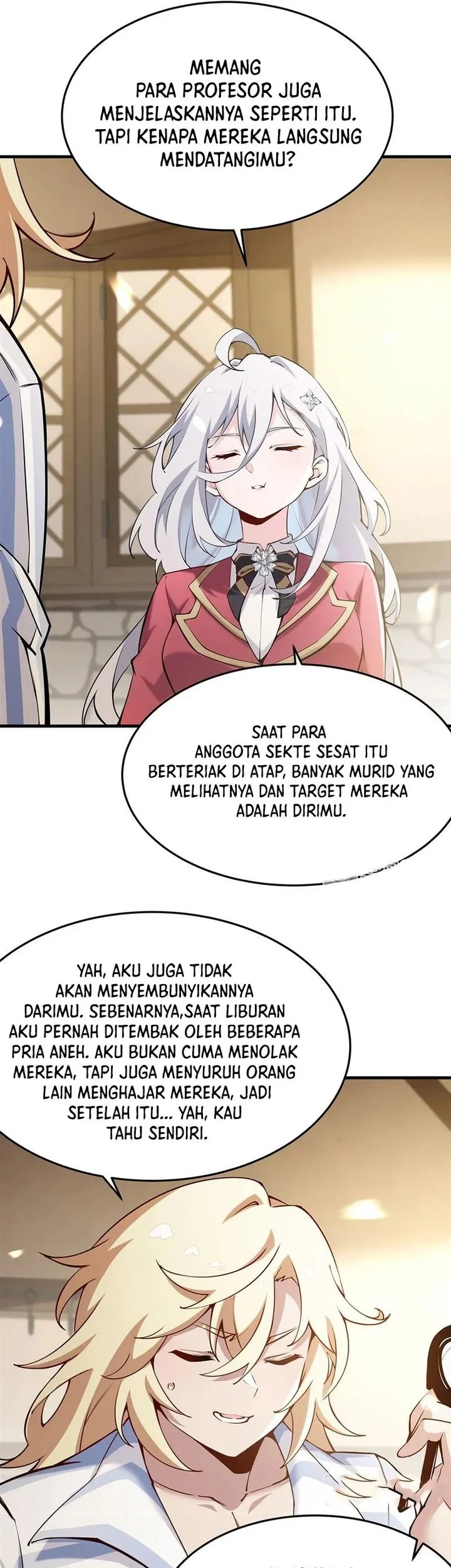 The Yellow Haired Villain In Female Main Characters Novel Wants Happiness Chapter 74 Halaman 20